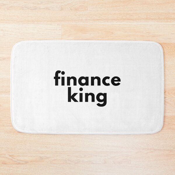 Item preview, Finance King Wealth & Hustle Sticker designed and sold by ha11e11.