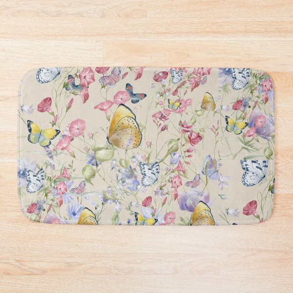 Item preview, wildflowers and butterflies designed and sold by HofD.