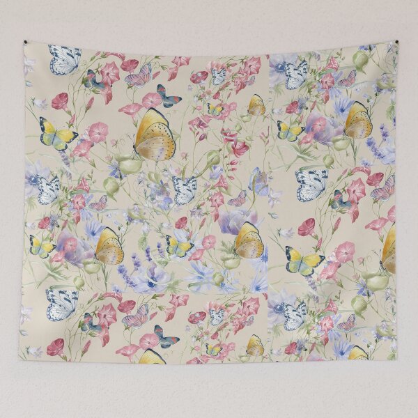 Item preview, wildflowers and butterflies designed and sold by HofD.