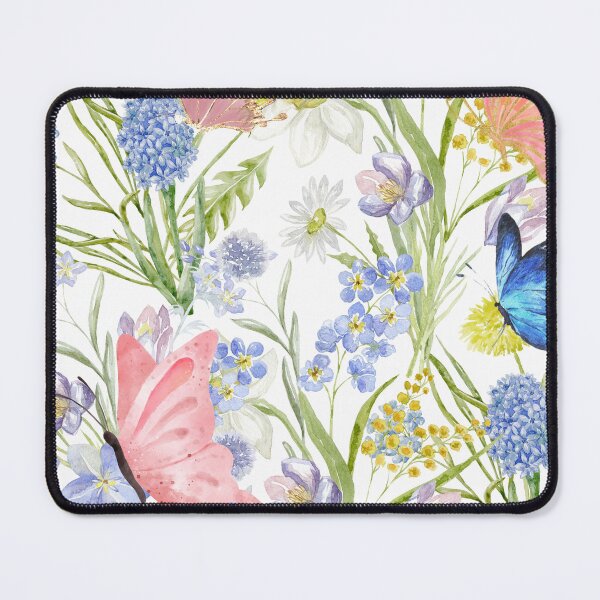 Item preview, flowers and butterflies designed and sold by HofD.