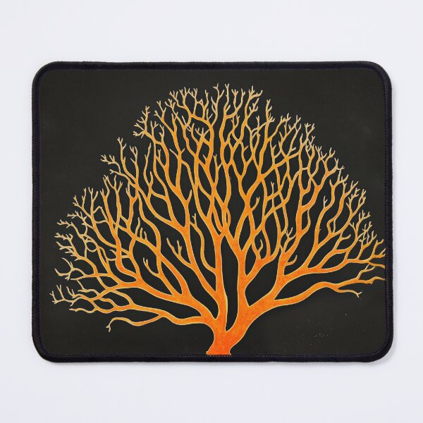 Item preview, Golden Coral: Branching Elegance Against Midnight designed and sold by MVXX.