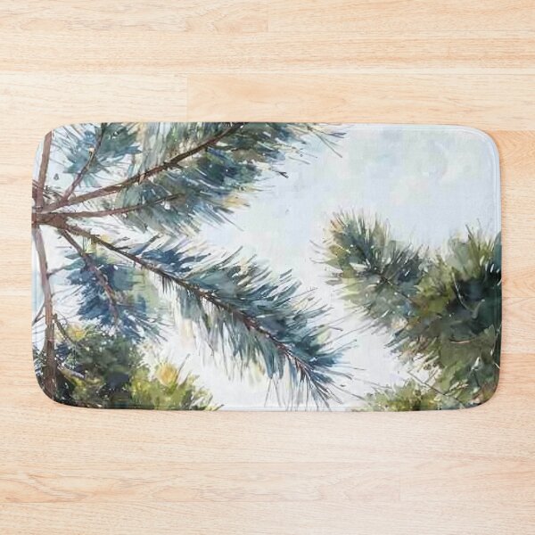 Item preview, Skyward Palms in Watercolor designed and sold by Glam-OOTD.