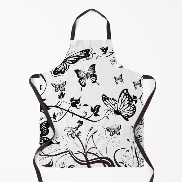 Item preview, flowers and butterflies black and white designed and sold by HofD.