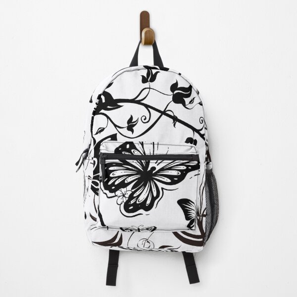 Item preview, flowers and butterflies black and white designed and sold by HofD.