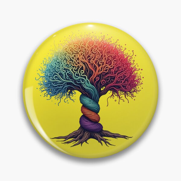 Item preview, yarn tree colorful edition designed and sold by bukajart.
