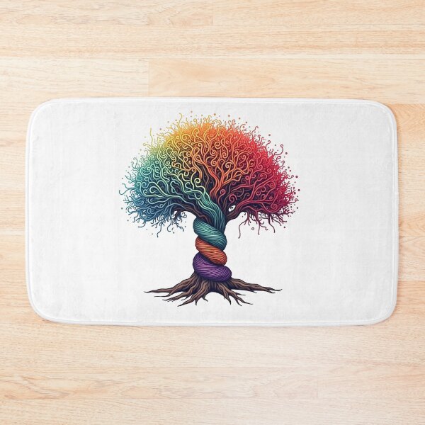 Item preview, yarn tree colorful edition designed and sold by bukajart.