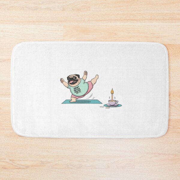 Item preview, Zen? Never Heard of It - Uncontrolled Pug designed and sold by StormArte.