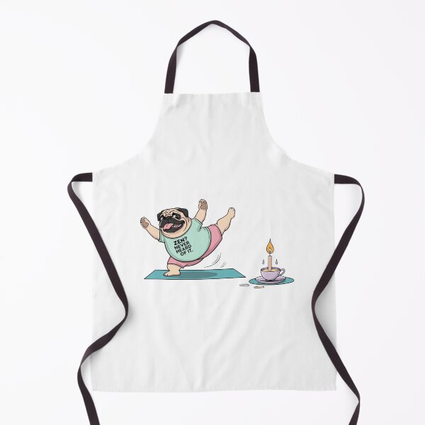 Item preview, Zen? Never Heard of It - Uncontrolled Pug designed and sold by StormArte.