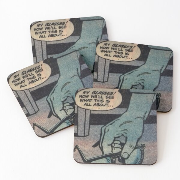 Item preview, Comic Panel - Mysterious Glasses Moment designed and sold by Wiredart.