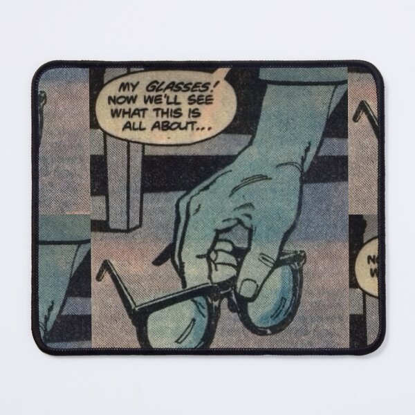 Item preview, Comic Panel - Mysterious Glasses Moment designed and sold by Wiredart.