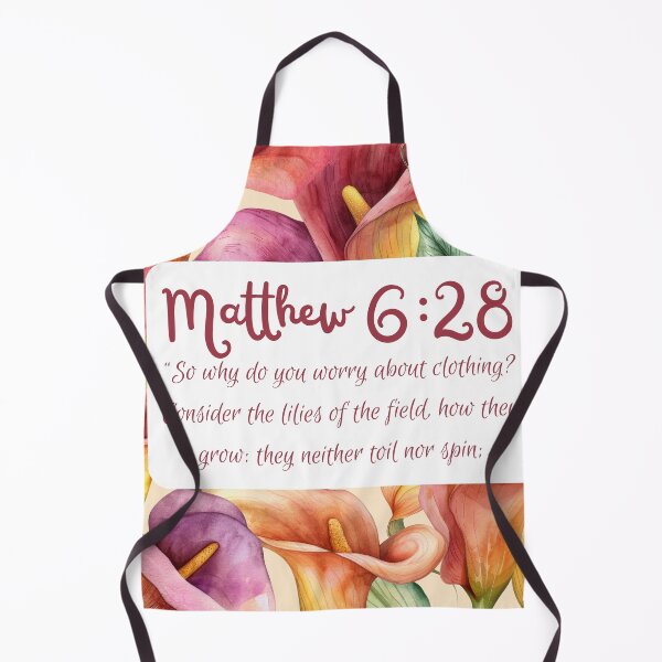 Item preview, Lilies of the field scripture designed and sold by HofD.