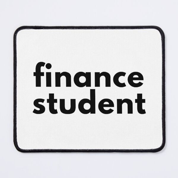 Item preview, Finance Student Typography Sticker designed and sold by ha11e11.