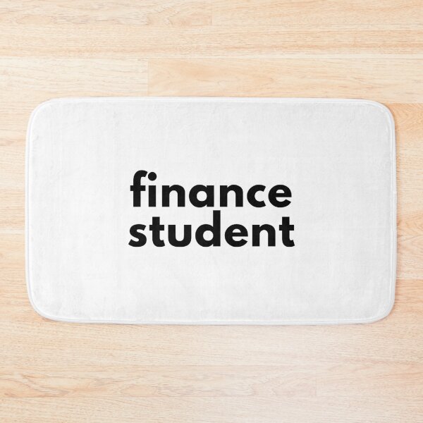 Item preview, Finance Student Typography Sticker designed and sold by ha11e11.