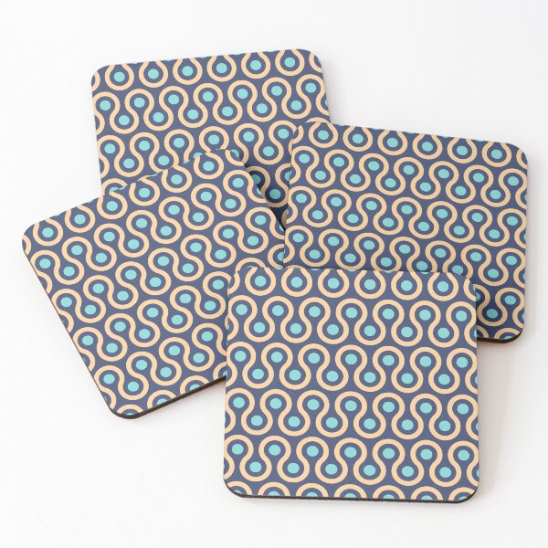 Item preview, Geometric Pattern: Looped Circles: Dream designed and sold by Red Wolf.