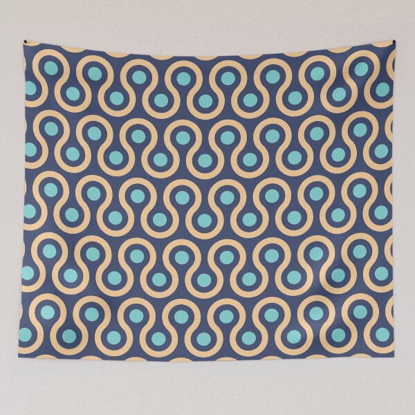 Item preview, Geometric Pattern: Looped Circles: Dream designed and sold by Red Wolf.