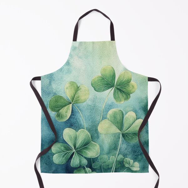 Item preview, Watercolor Clover – A Lucky Charm in Soft Colors (1/8) designed and sold by sabantha.