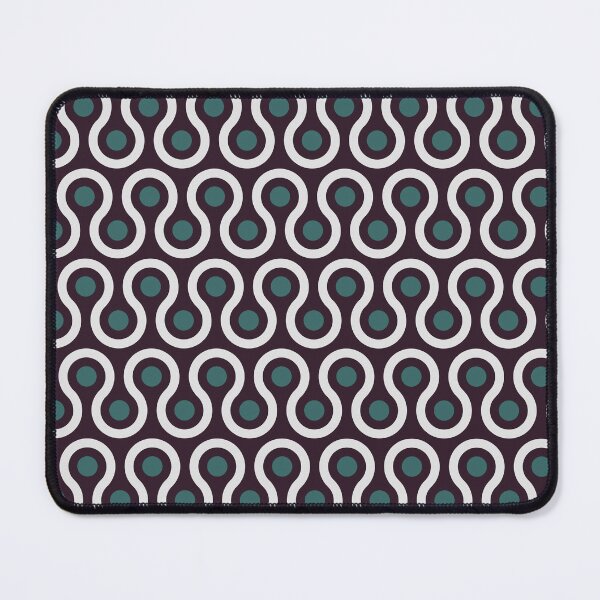 Item preview, Geometric Pattern: Looped Circles: Duchess designed and sold by Red Wolf.