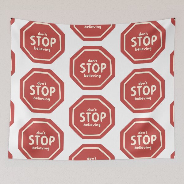 Item preview, Don't stop believing designed and sold by catiemo.