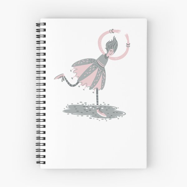 Item preview, Dancing Fairy in pink and grey designed and sold by jasmineberry.