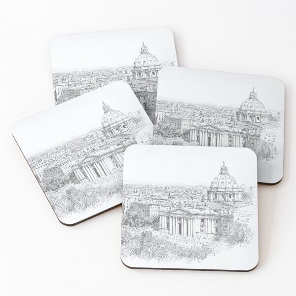 Item preview, Rome: An Artistic Skyline Composition designed and sold by daila70.