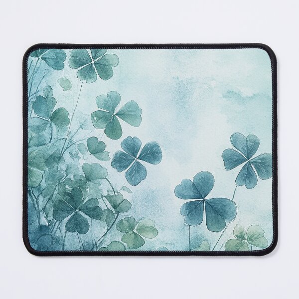 Item preview, Watercolor Clover – A Lucky Charm in Soft Colors (4/8) designed and sold by sabantha.
