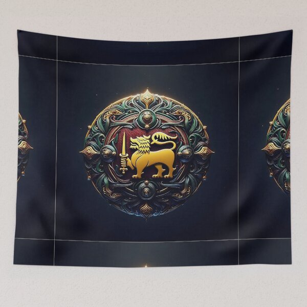 Item preview, Sri Lanka Emblem designed and sold by Intriguing Designs.