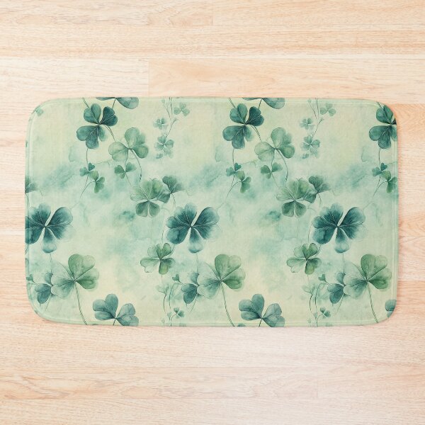 Item preview, Watercolor Clover – Lucky Charm Pattern in Soft Colors (6/8) designed and sold by sabantha.