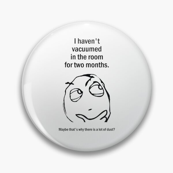 Item preview, Vacuuming - Funny Procrastination Quote designed and sold by Kubala.