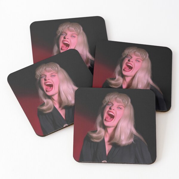 Item preview, Laura Palmer's Scream (Twin Peaks) - ORIGINAL HYPERREALISTIC PORTRAIT designed and sold by Ken-Kato.