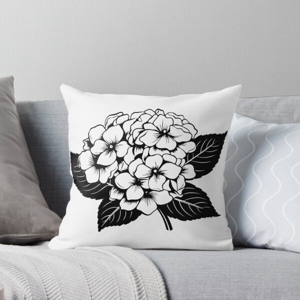 Item preview, Hydrangea Flower Bloom Garden Shrub Hortensia Bouquet designed and sold by inkoutninja.
