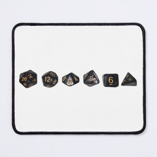 Item preview, Black DnD Dice Set designed and sold by cherrynat1.
