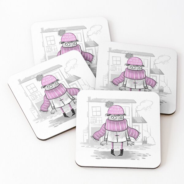 Item preview, Child all wrapped up in a Winter Scarf. designed and sold by jasmineberry.