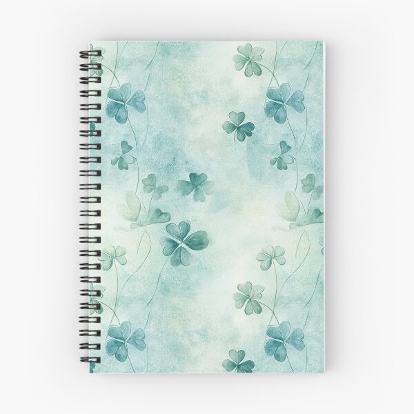 Item preview, Watercolor Clover – Lucky Charm Pattern in Soft Colors (8/8) designed and sold by sabantha.