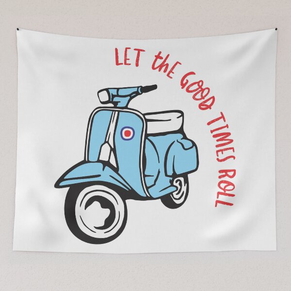 Item preview, let the good times roll scooter quotes designed and sold by evrankart.