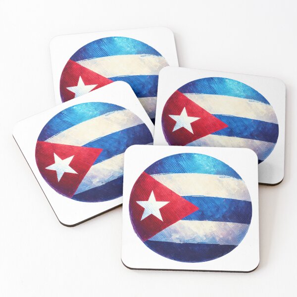 Item preview, Cuba Circle Flag Watercolour Style designed and sold by FlagWardrobe.