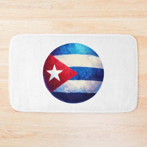 Item preview, Cuba Circle Flag Watercolour Style designed and sold by FlagWardrobe.