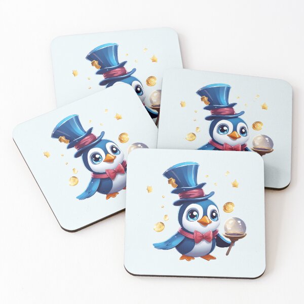 Item preview, Magician Blue Penguin designed and sold by Fanverse Merchandise.