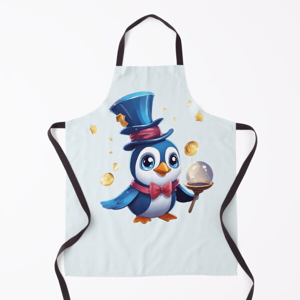 Item preview, Magician Blue Penguin designed and sold by Fanverse Merchandise.