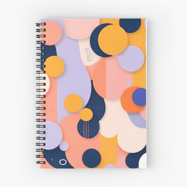 Item preview, Color Sphere Fusion, Playful Balance of Retro Pop Circles, Abstract Orbit Bold Geometry, Layered Rhythm Poster designed and sold by Kintsugi99.
