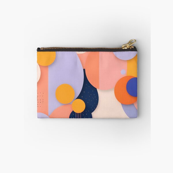 Item preview, Color Sphere Fusion, Playful Balance of Retro Pop Circles, Abstract Orbit Bold Geometry, Layered Rhythm Poster designed and sold by Kintsugi99.