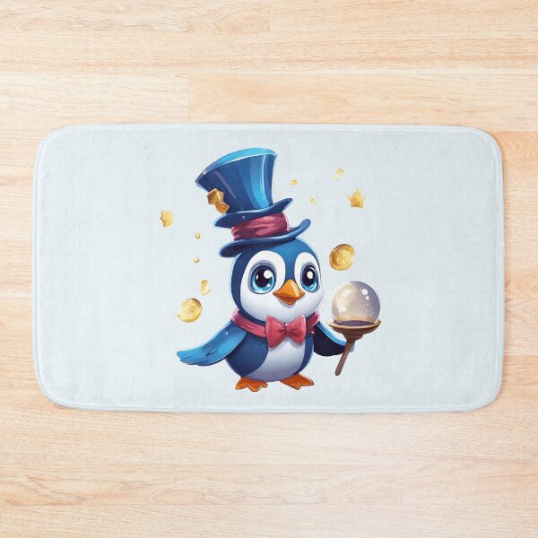Item preview, Magician Blue Penguin designed and sold by Fanverse Merchandise.