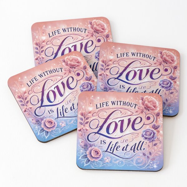 Item preview, "Life without love, is no life at all." designed and sold by Debajit Kro.