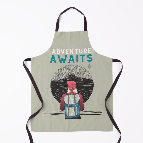 Item preview, Adventure Awaits – Vintage Travel Poster | Explorer Backpack Art designed and sold by danfreeze.