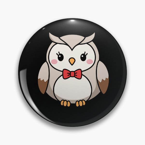 Item preview, Cute White Owl Kawaii Bow Tie Zoo Day Trip Boys Girls Kids designed and sold by rafaeltto.