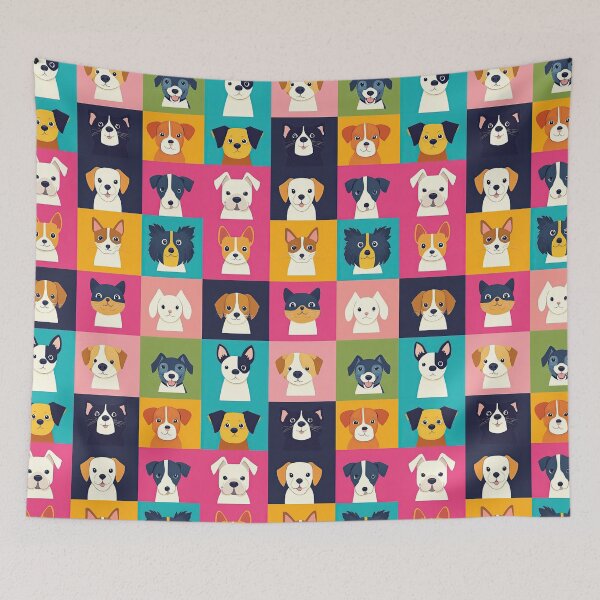Item preview, Stylish pet-themed artwork for unique decorations designed and sold by Piotrek0001.