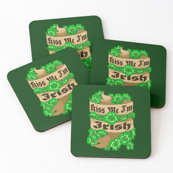Item preview, Kiss Me, I'm Irish designed and sold by Plundercat.