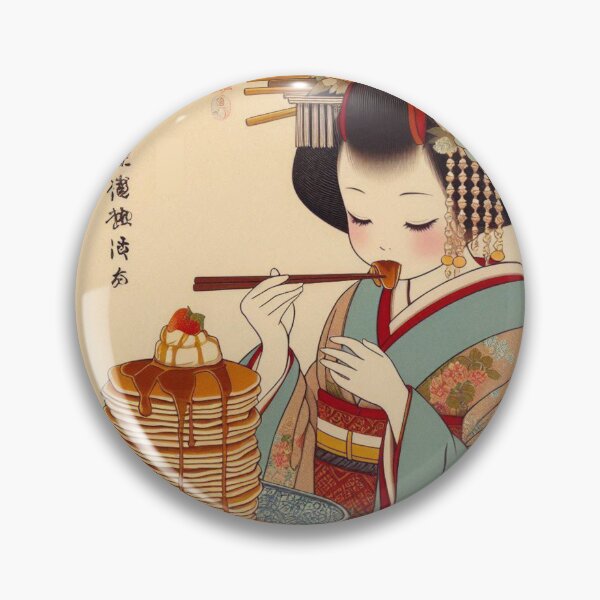 Item preview, Pancake Princess eating a tall stack designed and sold by DQbd.