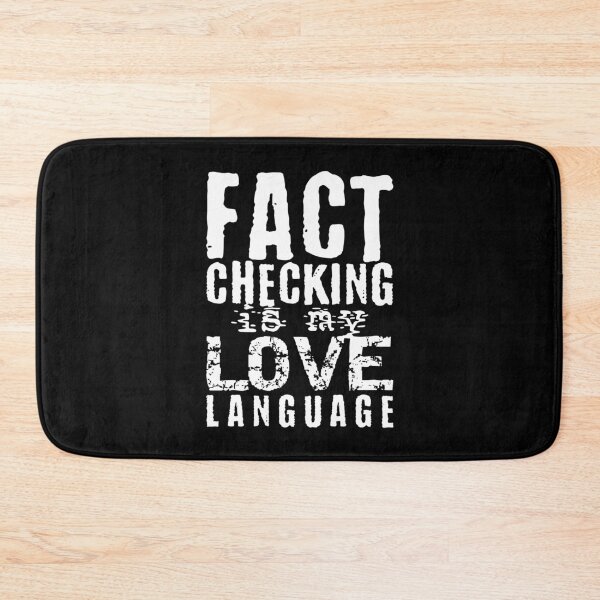 Item preview, Fact Checking Whispers White Truth Amid Black Lies designed and sold by SplashTastic.