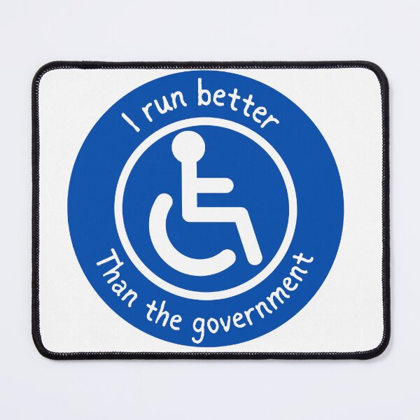 Item preview, I run better than the government.  designed and sold by HoodRatSwagger.