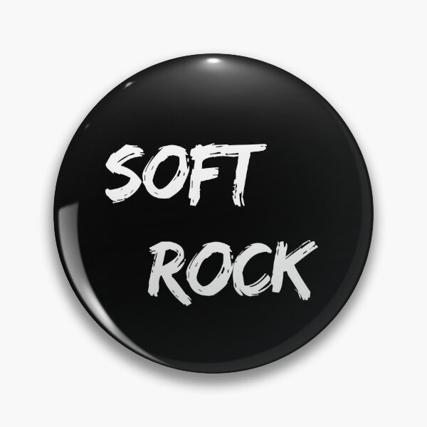 Item preview, Soft Rock (White Text) designed and sold by nyblydd.